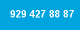 929 427 88 87 929 427 88 87